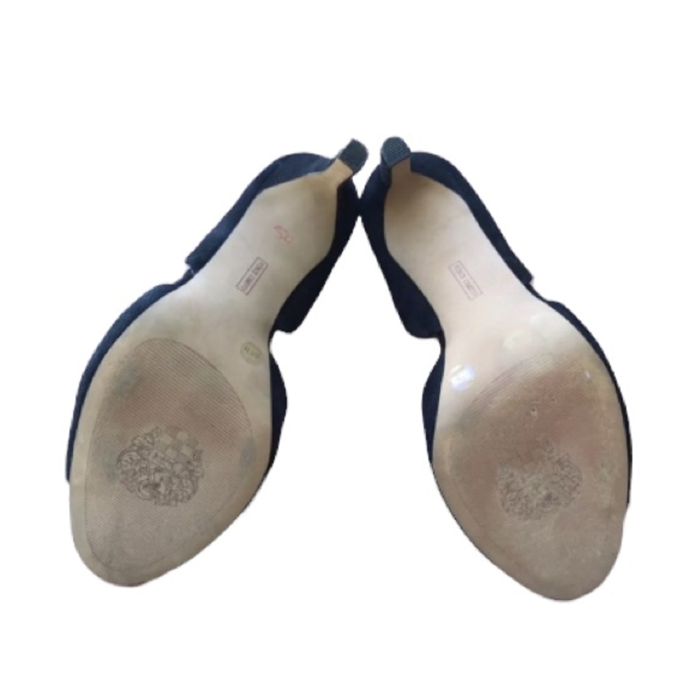 Vince Camuto Kramell Suede Peep-Toe Stiletto Heels - Picture 9 of 9